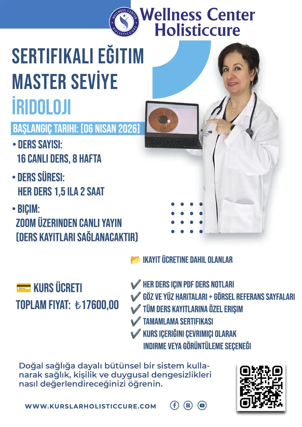 Sertifikalı Yüksek Lisans İridoloji Eğitimi